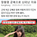 아이브 장원영, 군복 입자 반응 폭발한 이유 10