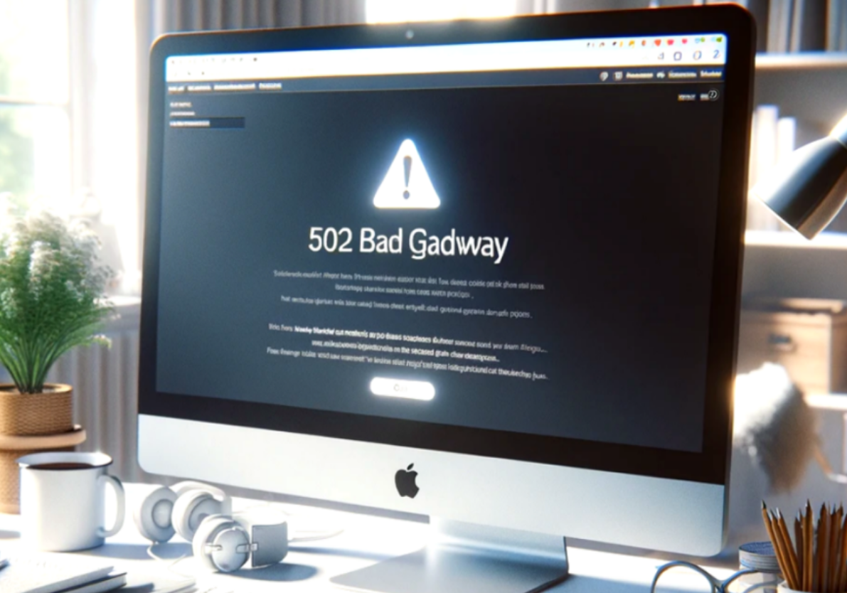 502 BAD GATEWAY 해결법 에러 오류 접속문제 1