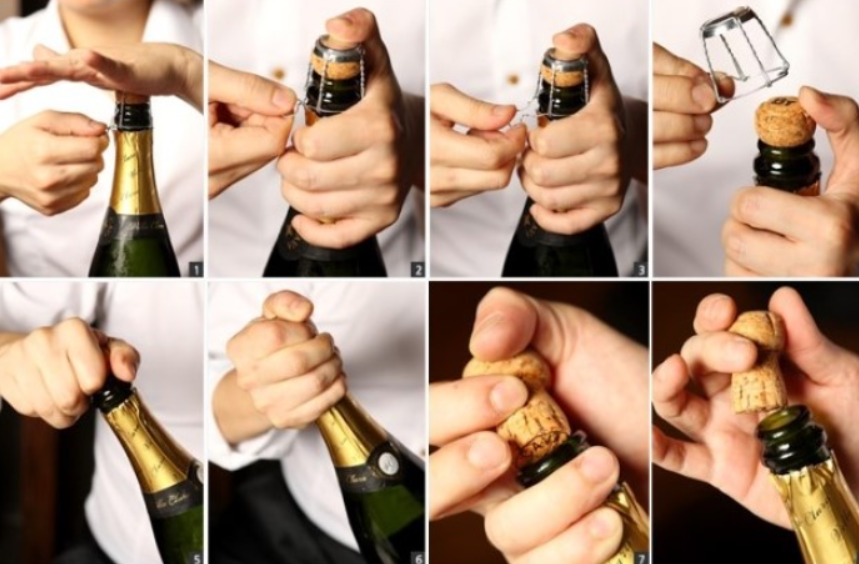 샴페인 따는법 개봉한 샴페인 보관방법 스파클링 와인 적정온도 2