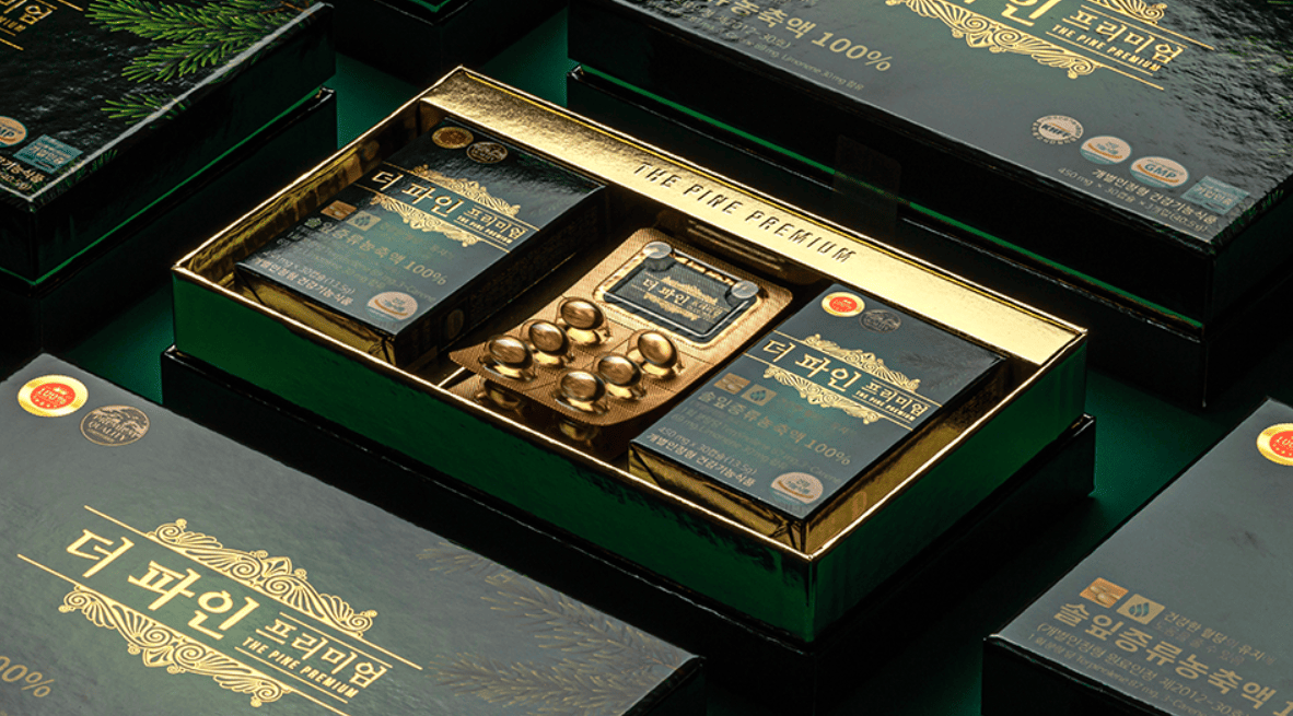 더파인 프리미엄 가격 내돈내산 후기 효능 복용법 솔잎 혈당관리 1